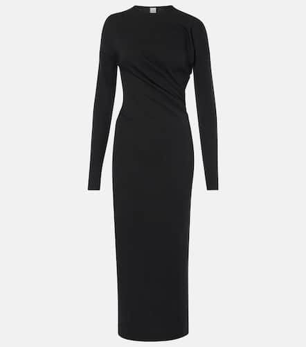 Toteme Asymmetric jersey midi dress - Toteme - Modalova