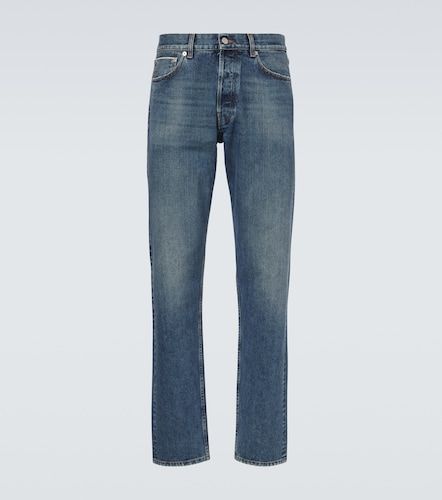 Jeans rectos de tiro medio - Thom Sweeney - Modalova