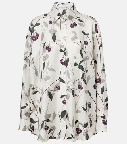 Camisa de sarga de seda estampada - Stella McCartney - Modalova
