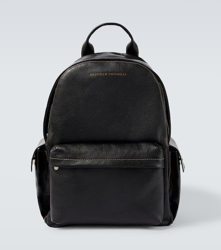 Brunello Cucinelli Leather backpack - Brunello Cucinelli - Modalova
