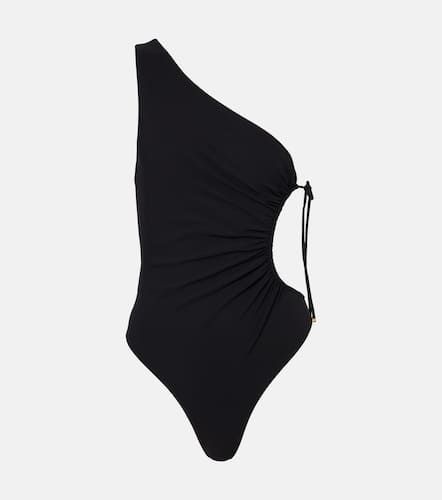 Gathered one-shoulder swimsuit - Saint Laurent - Modalova