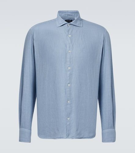 Thom Sweeney Camicia in lino - Thom Sweeney - Modalova