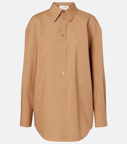 Camicia Cassandre in popeline di cotone - Saint Laurent - Modalova