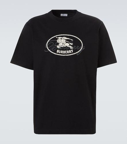 Camiseta Ryan de algodón bordada - Burberry - Modalova