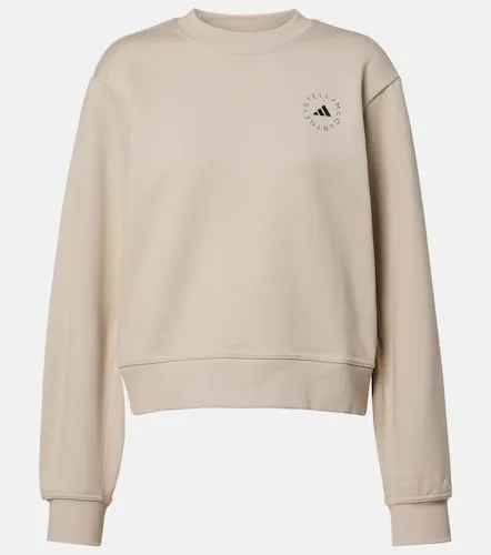 Logo cotton sweatshirt - Adidas by Stella McCartney - Modalova