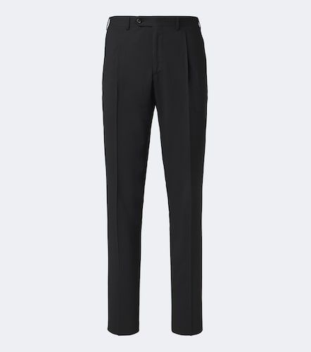 Canali Wool-blend straight pants - Canali - Modalova
