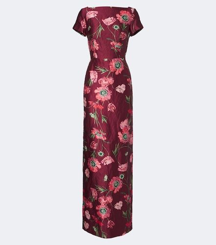 Erdem Floral satin gown - Erdem - Modalova