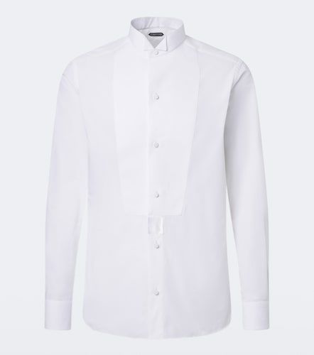 Camicia da smoking in popeline di cotone - Tom Ford - Modalova