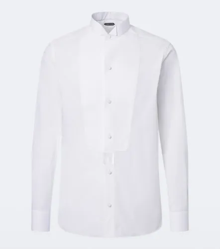 Tom Ford Cotton poplin tuxedo shirt - Tom Ford - Modalova