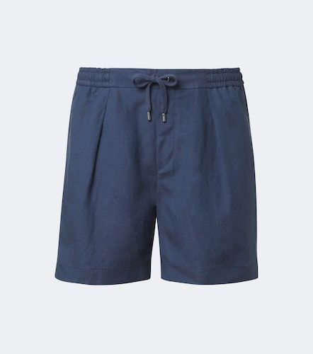 Silk and linen shorts - Ralph Lauren Purple Label - Modalova