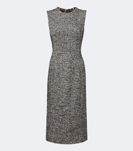 Abito midi in tweed di misto lana e seta - Dolce&Gabbana - Modalova