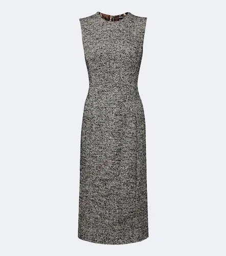 Wool and silk-blend tweed midi dress - Dolce&Gabbana - Modalova