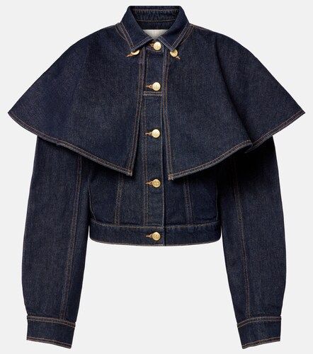 Chaqueta Agata dedenim con capa - Ulla Johnson - Modalova