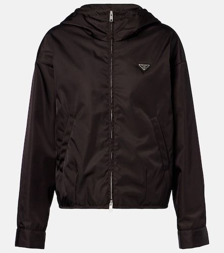 Giacca in Re-Nylon con cappuccio - Prada - Modalova