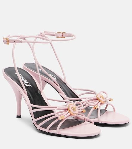 La Medusa 85 leather sandals - Versace - Modalova