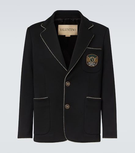 Bestickter Blazer aus Schurwolle - Valentino Garavani - Modalova