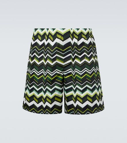 Missoni Zigzag swim trunks - Missoni - Modalova