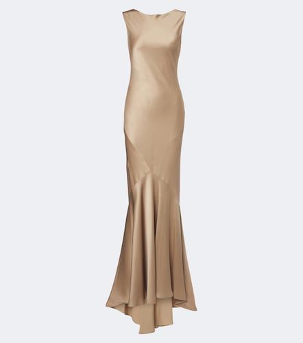 Max Mara Open-back satin maxi dress - Max Mara - Modalova