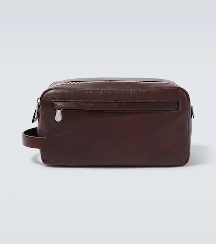 Leather toiletry bag - Brunello Cucinelli - Modalova