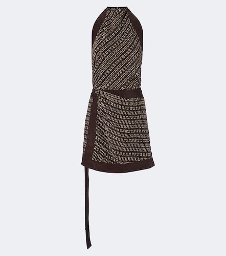 Astrid printed open-back minidress - SIR - Modalova