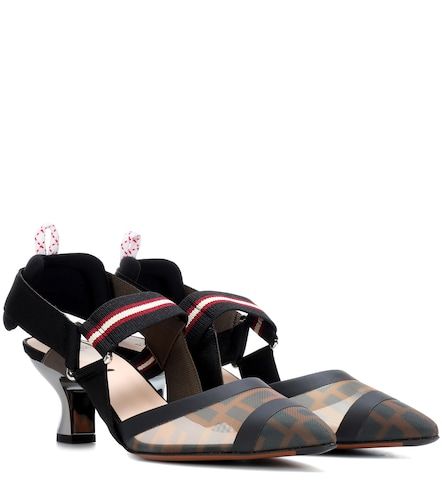 Slingback-Pumps Colibrì aus Mesh - Fendi - Modalova