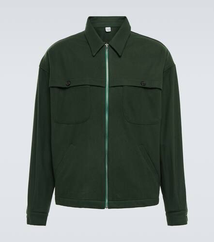 Wool-blend flannel blouson - Winnie New York - Modalova