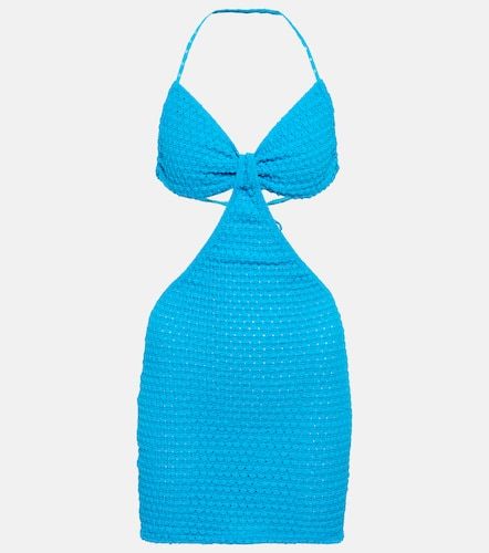 Anna seersucker beach dress - Bananhot - Modalova