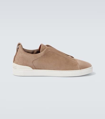 Zegna Triple Stitch suede sneakers - Zegna - Modalova