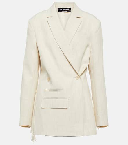 La Veste Tibau linen-blend blazer - Jacquemus - Modalova