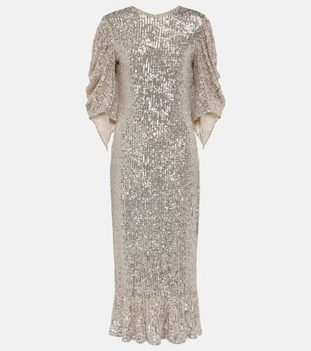 Drama sequined midi dress - Roberta Einer - Modalova