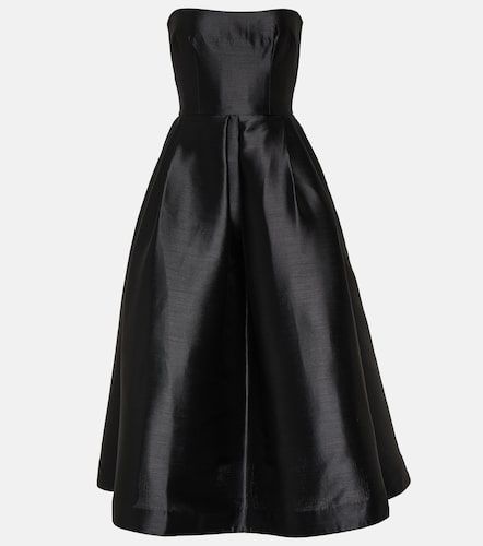 Trägerloses Midikleid aus Faille - Alex Perry - Modalova