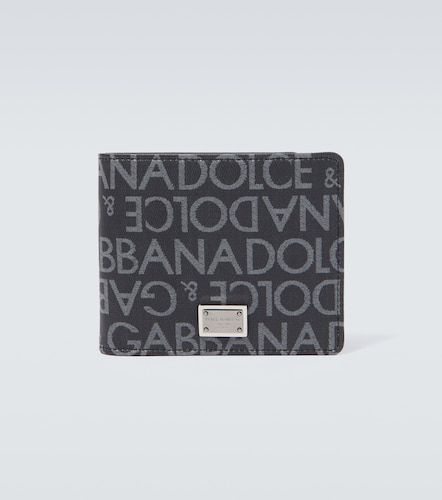 Cartera bifold con logo - Dolce&Gabbana - Modalova