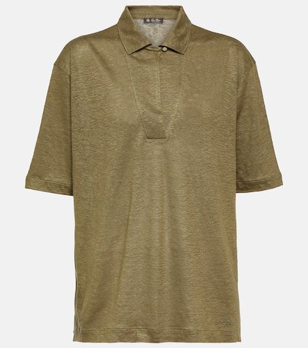 Loro Piana Linen polo top - Loro Piana - Modalova