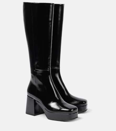 Leather platform boots - Gianvito Rossi - Modalova