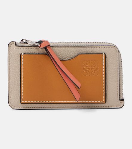 Tarjetero de piel con anagrama - Loewe - Modalova