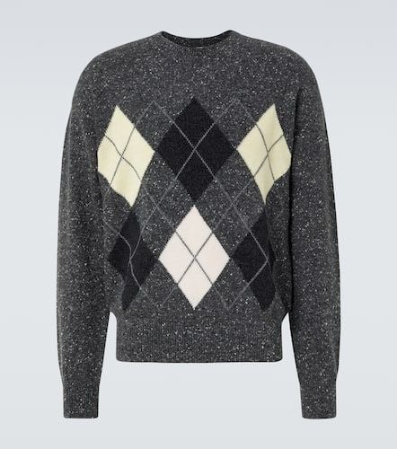 Pincer argyle cashmere sweater - The Row - Modalova