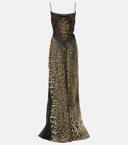 Leopard-print tulle gown - Jean Paul Gaultier - Modalova