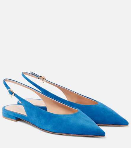 Suede slingback flats - Gianvito Rossi - Modalova