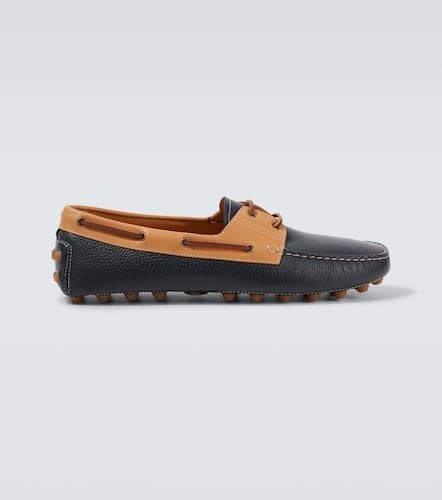 Gommino Bubble leather boat shoes - Tod's - Modalova