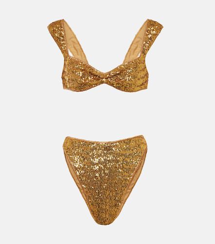 OsÃ©ree Paillettes 90s embellished bikini - Oseree - Modalova