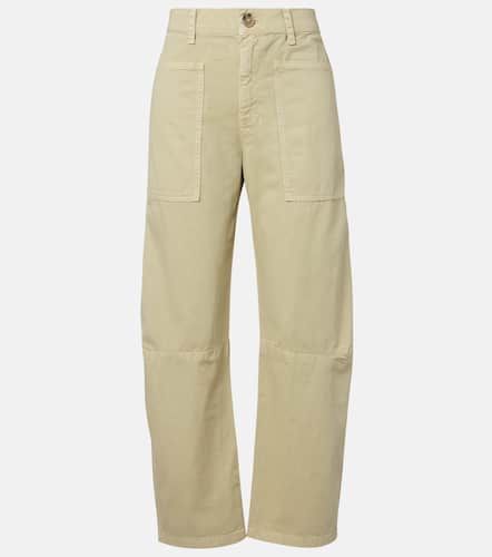 Barrel-Hose Brylie aus Baumwoll-Twill - Velvet - Modalova