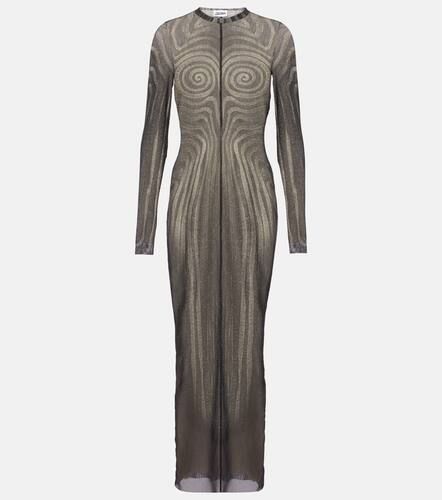 Spiral mesh maxi dress - Jean Paul Gaultier - Modalova