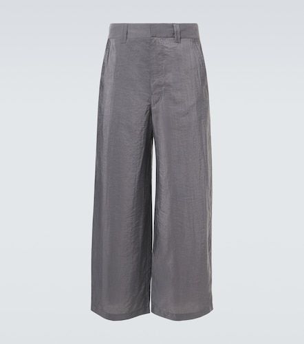 Lemaire Silk-blend barrel-leg pants - Lemaire - Modalova