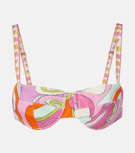 Top de bikini Orchidee de rizo de algodón - Pucci - Modalova