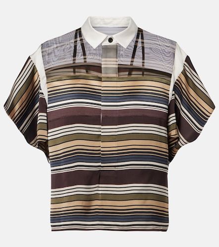 Sacai Top a rayas - Sacai - Modalova