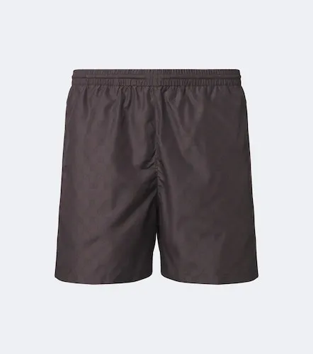 Gucci GG poplin swim trunks - Gucci - Modalova