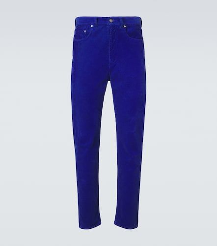Pantaloni tapered in velluto - Versace - Modalova