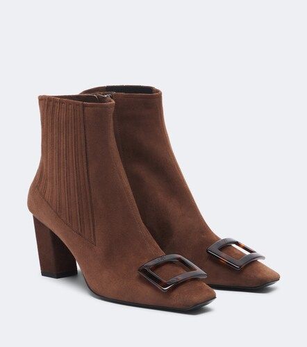 Belle Vivier suede ankle boots - Roger Vivier - Modalova