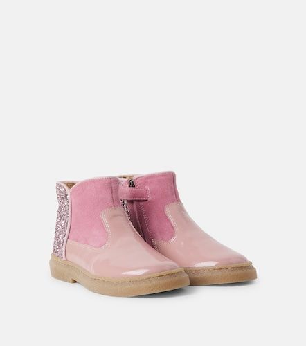 Botines Trix Back de piel adornados - Pom d'Api - Modalova