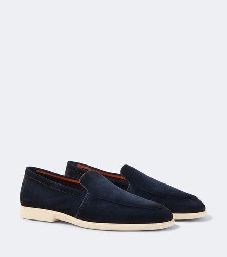 Santoni Suede loafers - Santoni - Modalova